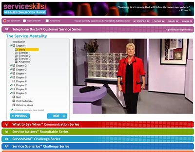 ServiceSkills.com - eLearning by Telephone Doctor